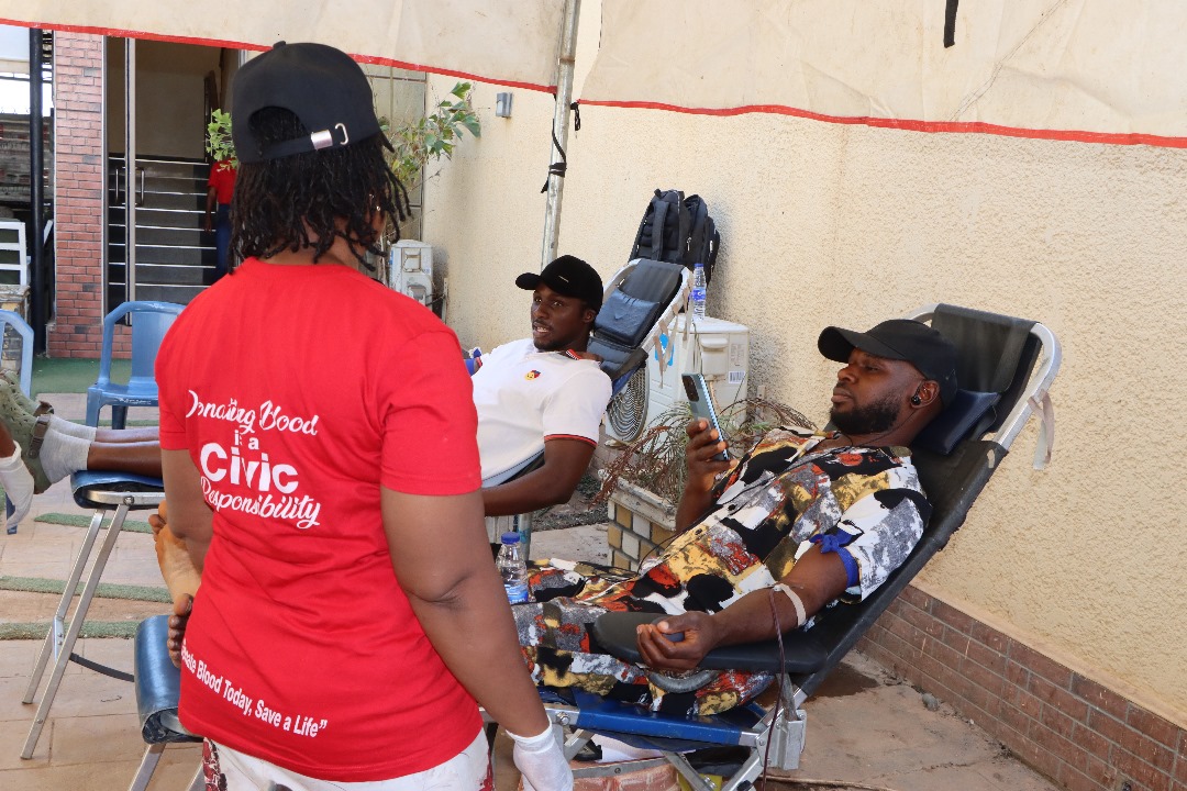 Volunteers in action